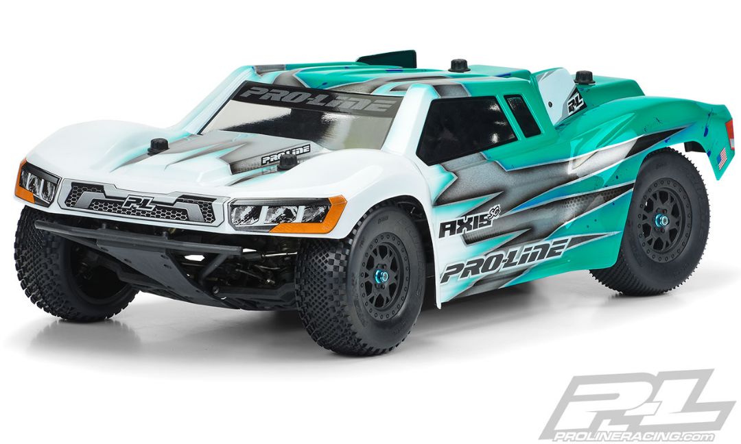 Pro-Line Axis SC Clear Body for PRO-Fusion SC 4x4, Slash 2wd, Slash 4x4, SC6.1, 22SCT & SCTE