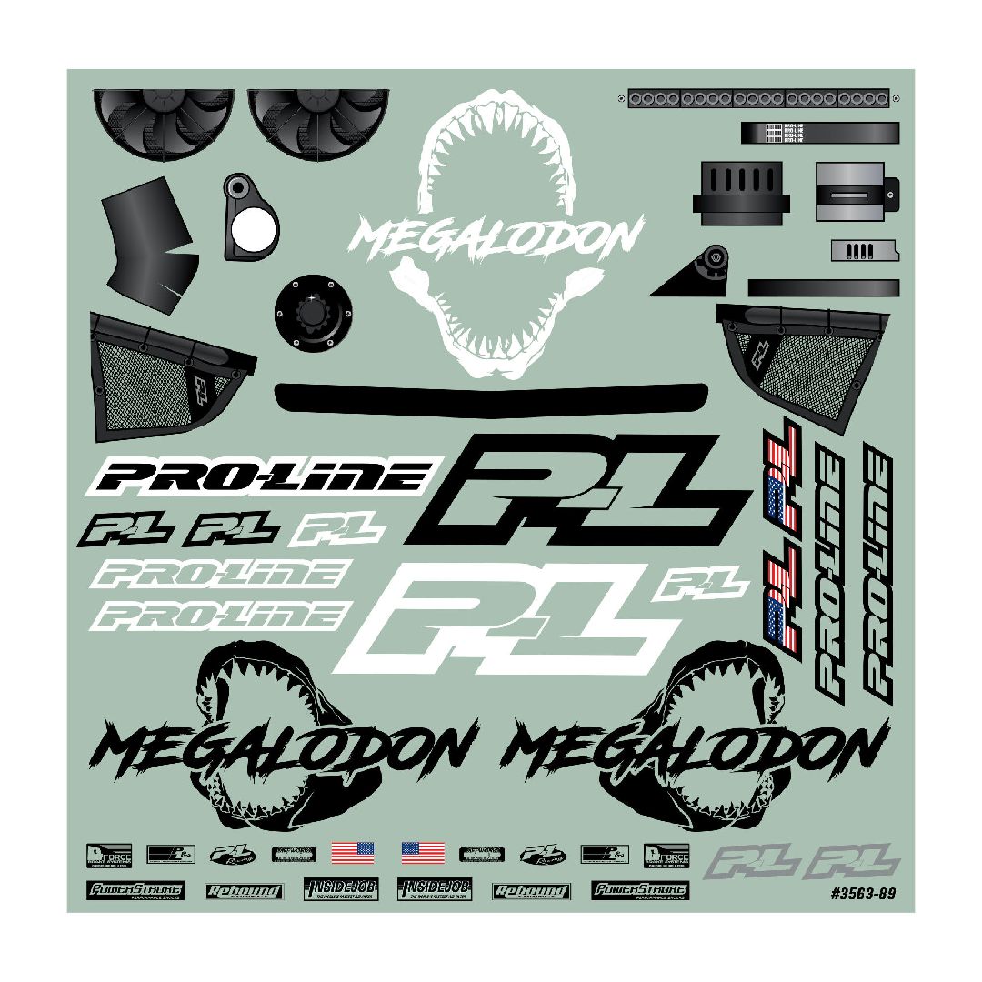 Pro-Line Megalodon Desert Buggy Clear Body