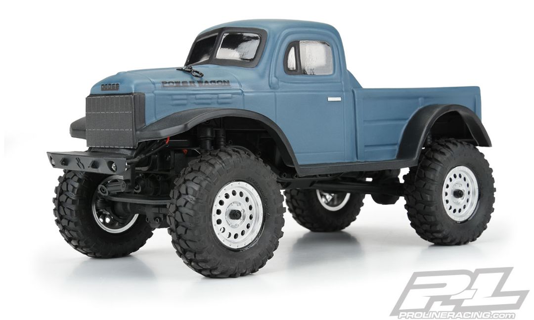 Pro-Line 1946 Dodge Power Wagon Clear Body SCX24 JLU