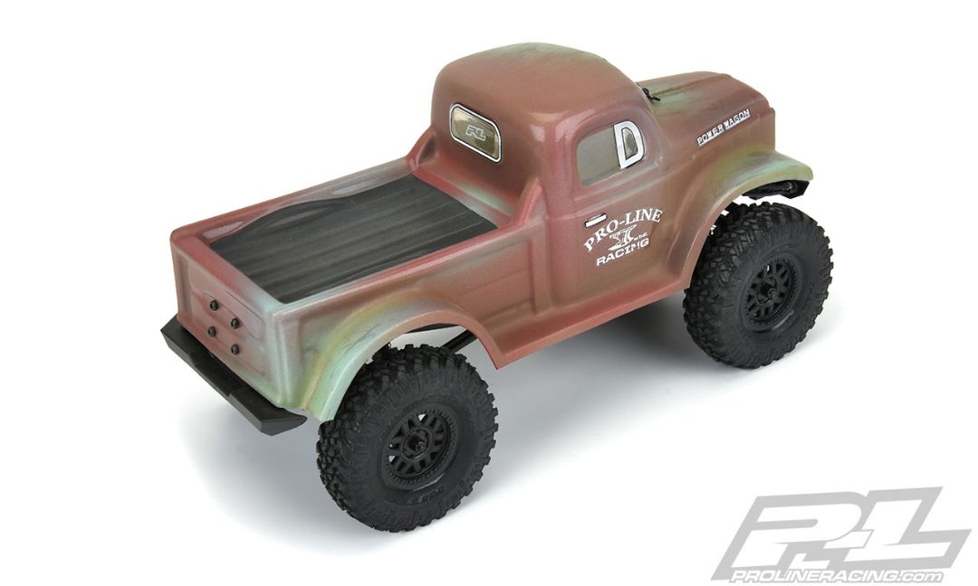 Pro-Line 1946 Dodge Power Wagon Clear Body SCX24 JLU