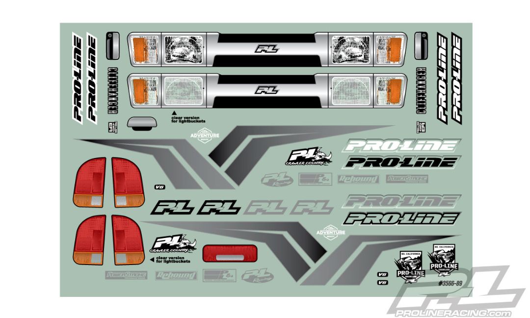 Pro-Line Cliffhanger High Performance Clear Body Pro-Line Cliffhanger High Performance Clear Body