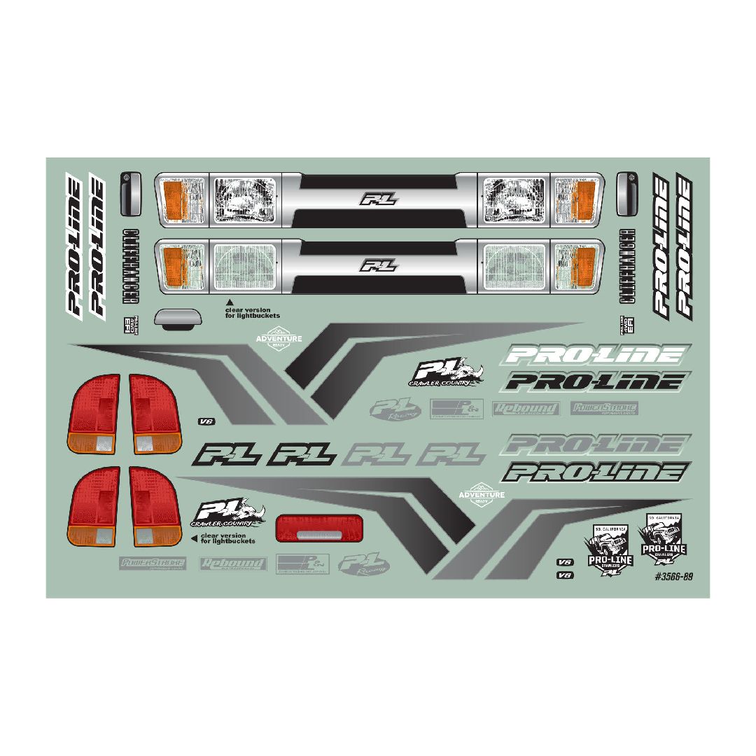 Pro-Line Cliffhanger High Performance Clear Body