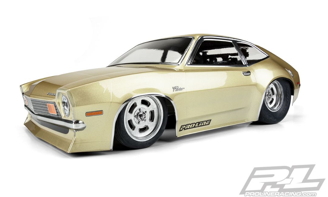 Pro-Line 1972 Ford Pinto Clear Body for Bandit & other Drag Cars - Click Image to Close