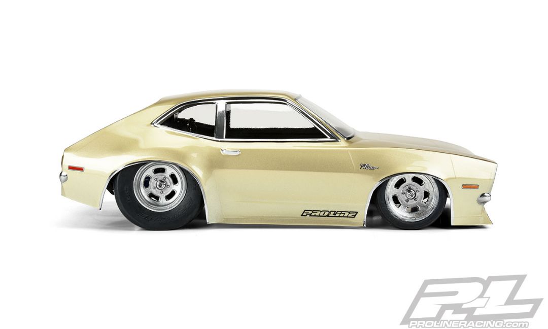 Pro-Line 1972 Ford Pinto Clear Body for Bandit & other Drag Cars - Click Image to Close