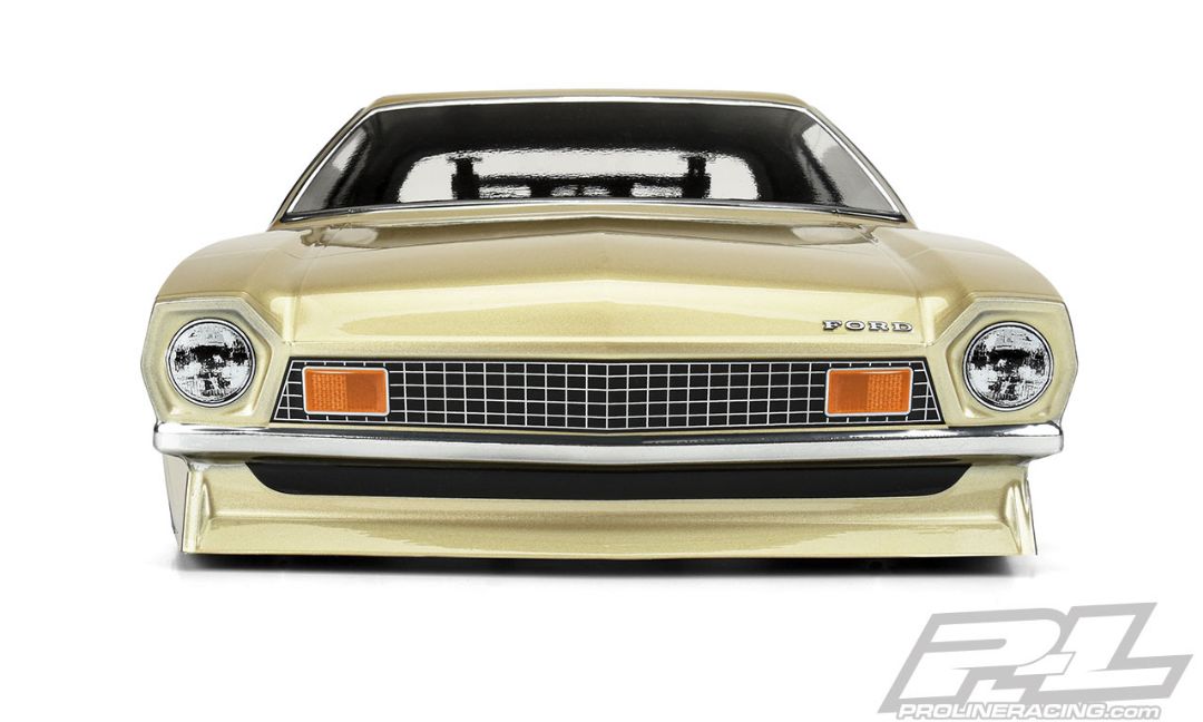 Pro-Line 1972 Ford Pinto Clear Body for Bandit & other Drag Cars
