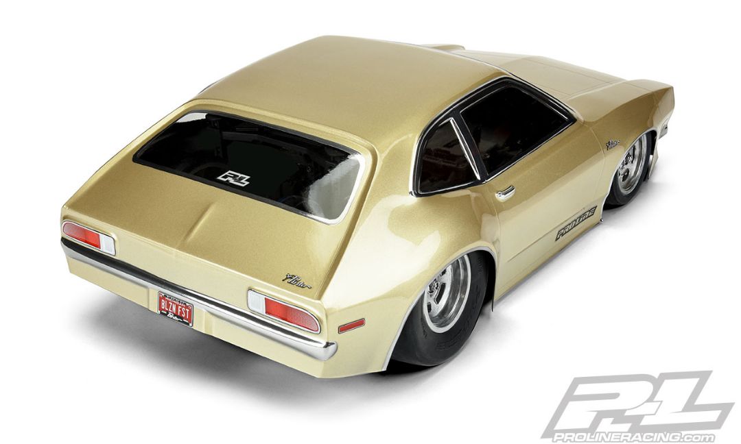 Pro-Line 1972 Ford Pinto Clear Body for Bandit & other Drag Cars