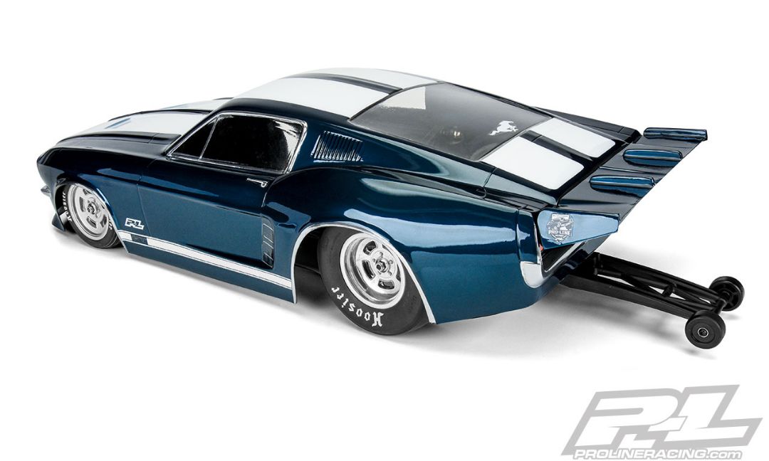 Pro-Line 1967 Ford Mustang Clear Body Losi 22S, Slash, DR10 drag