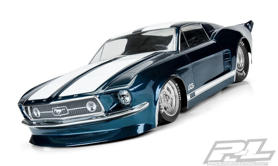 Pro-Line 1967 Ford Mustang Clear Body Losi 22S, Slash, DR10 drag
