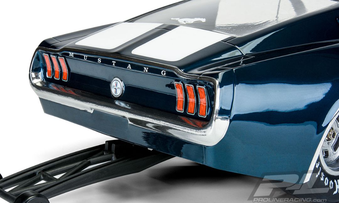 Pro-Line 1967 Ford Mustang Clear Body Losi 22S, Slash, DR10 drag