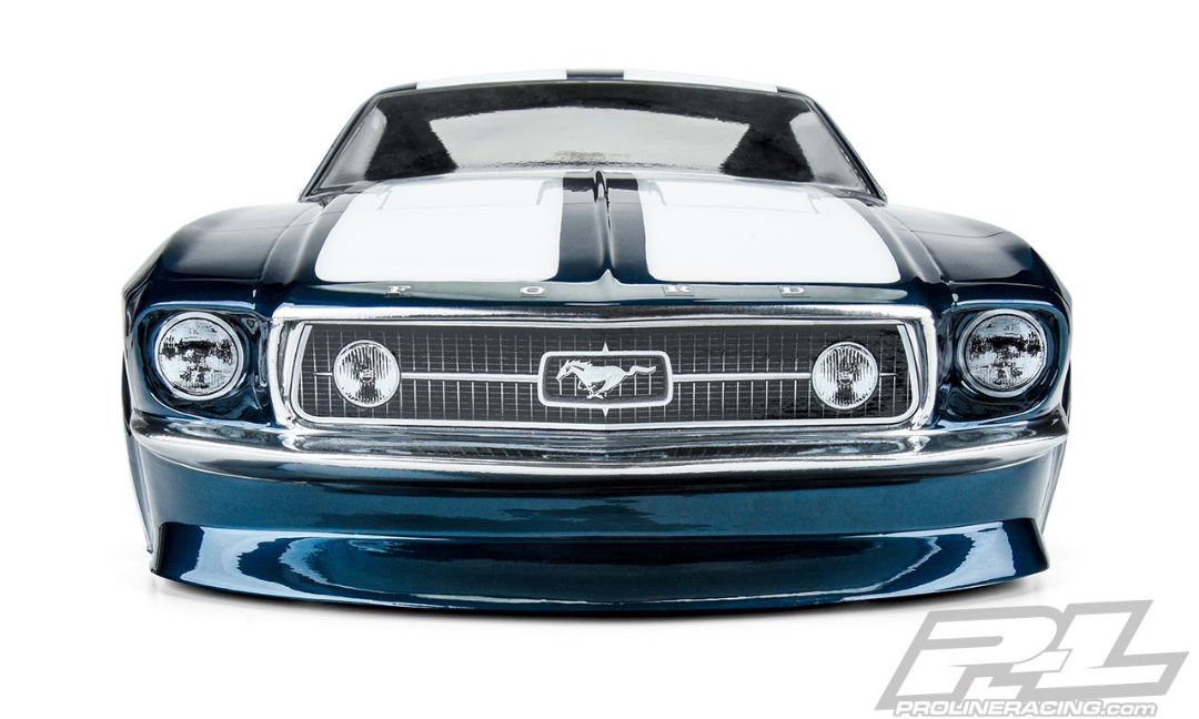 Pro-Line 1967 Ford Mustang Clear Body Losi 22S, Slash, DR10 drag