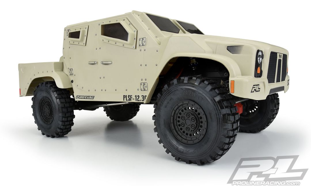 Pro-Line Strikeforce Clear Body for 12.3" (313mm) Scale Crawlers