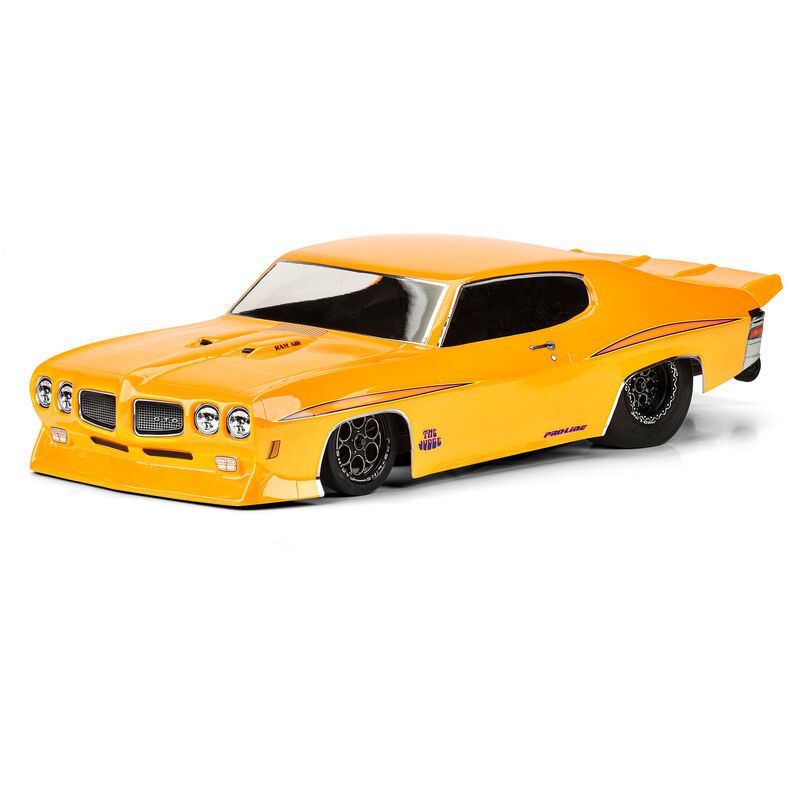 Pro-Line 1970 Pontiac GTO Judge Clear Body for Losi 22S No Prep Drag Car, Slash 2wd Drag Car and AE DR10