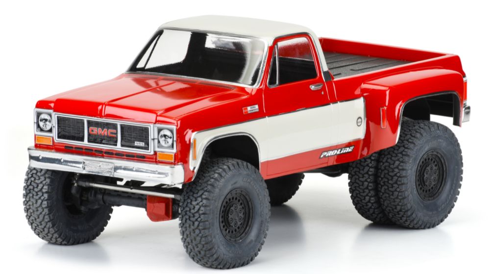 Pro-Line 1973 GMC Sierra 3500 Clear Crawler Body 12.3" Pro-Line 1973 GMC Sierra 3500 Clear Crawler Body 12.3"