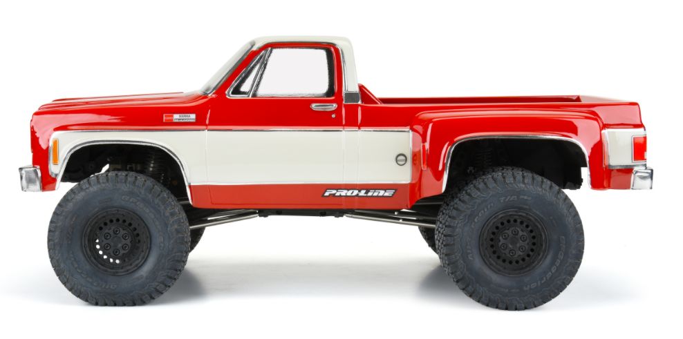 Pro-Line 1973 GMC Sierra 3500 Clear Crawler Body 12.3" - Click Image to Close