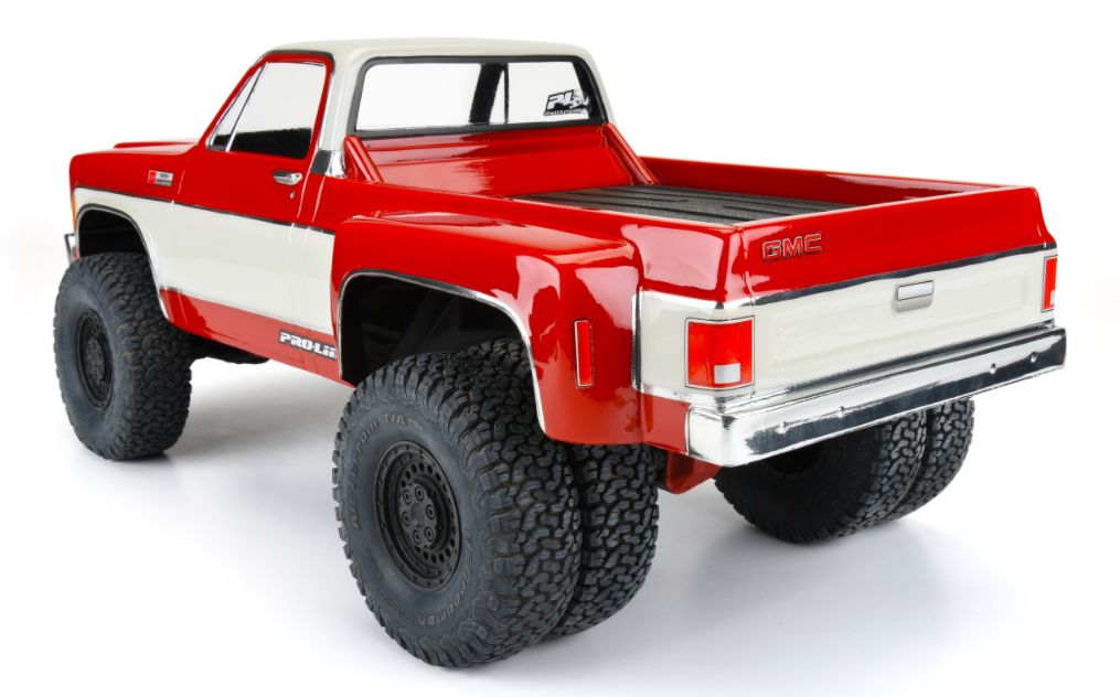 Pro-Line 1973 GMC Sierra 3500 Clear Crawler Body 12.3" Pro-Line 1973 GMC Sierra 3500 Clear Crawler Body 12.3"