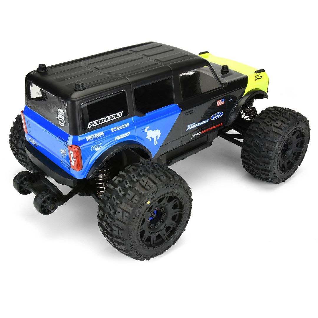 Pro-Line 1/8 2021 Ford Bronco Clr Bdy: MAXX, E-REVO 2.0