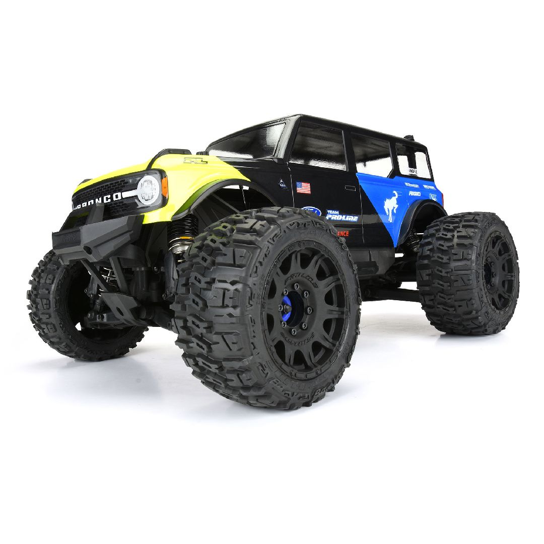 Pro-Line 1/8 2021 Ford Bronco Clr Bdy: MAXX, E-REVO 2.0