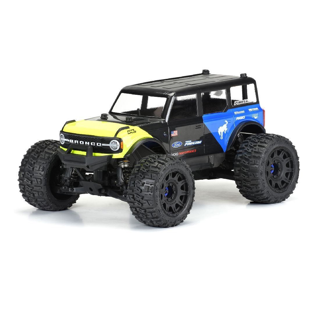 Pro-Line 1/8 2021 Ford Bronco Clr Bdy: MAXX, E-REVO 2.0