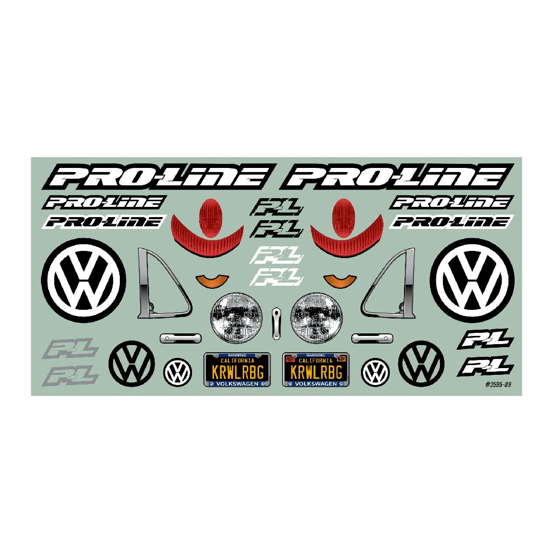 Pro-Line Volkswagen Beetle 1/10 Clear Body