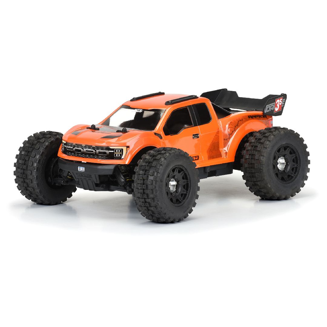 Pro-Line 2022 Ford F-150 Raptor Clear Body for ARRMA Vorteks