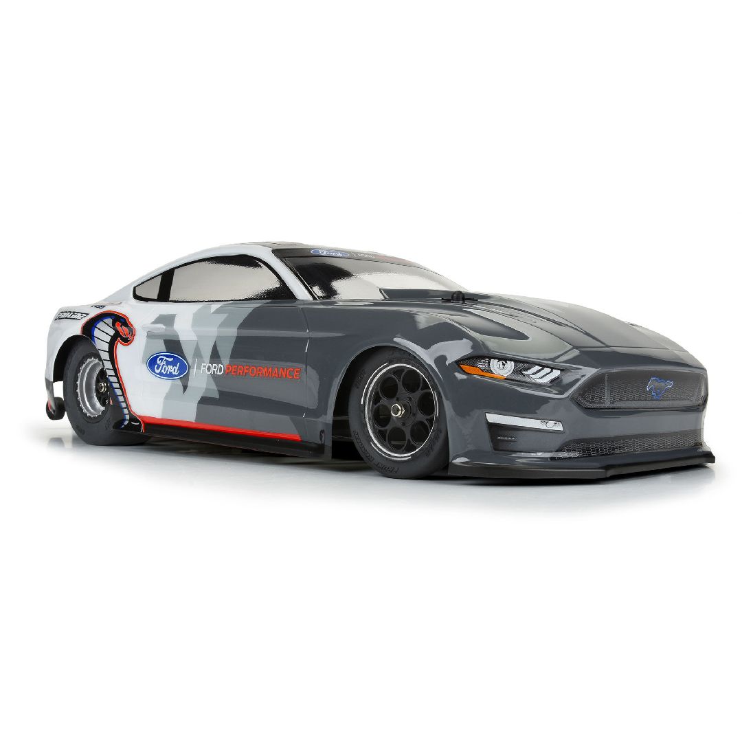 Pro-Line 1/16 '21 Mustang Cobra Jet Clr Bdy: Losi Mini Drag