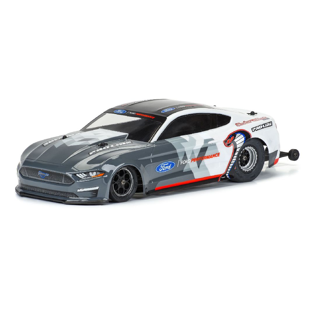 Pro-Line 1/16 '21 Mustang Cobra Jet Clr Bdy: Losi Mini Drag