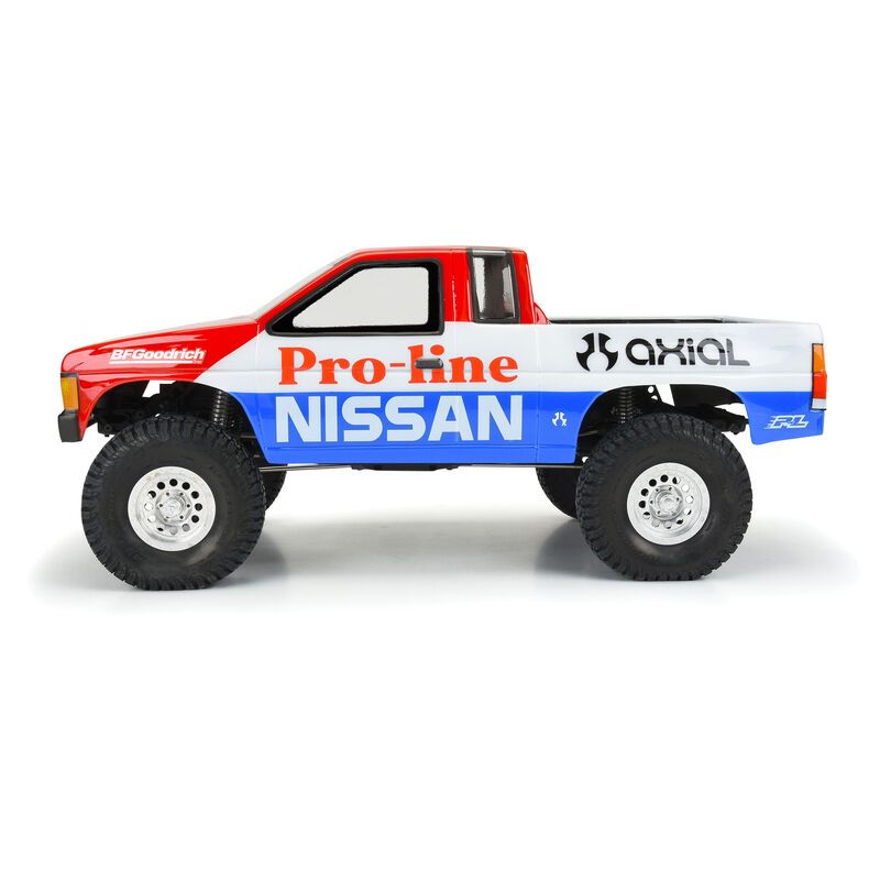 Pro-Line 1987 Nissan Hardbody D21 Clear Body for 12.3" Crawlers