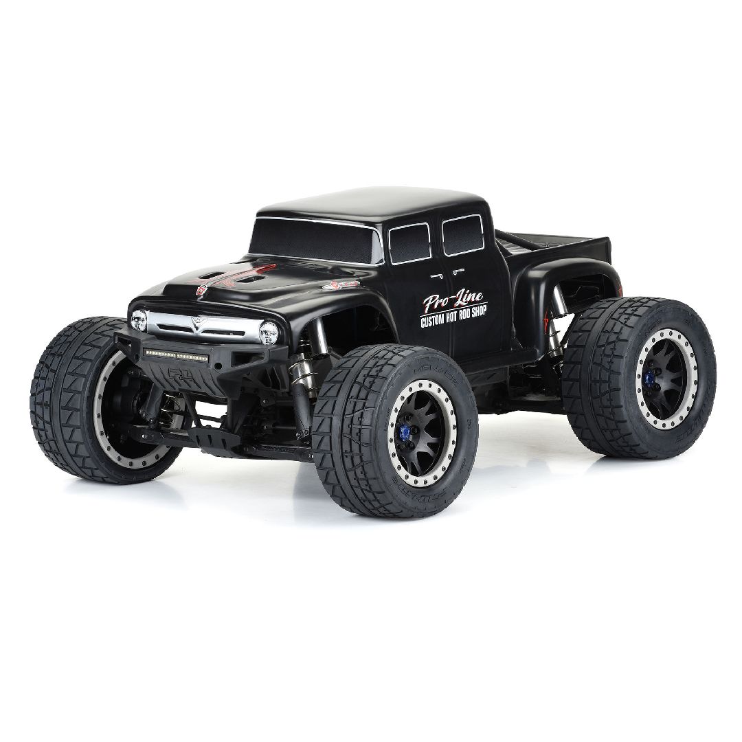 Pro-Line 1/5 Pre-Cut Ford F-100 Bash Armor Black Body: X-MAXX