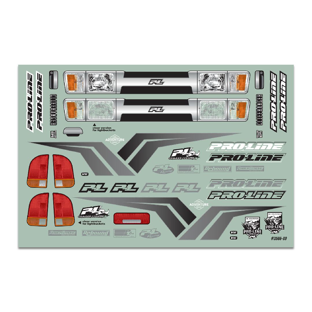 Pro-Line Cliffhanger High Performance Cab-Only Clear Body