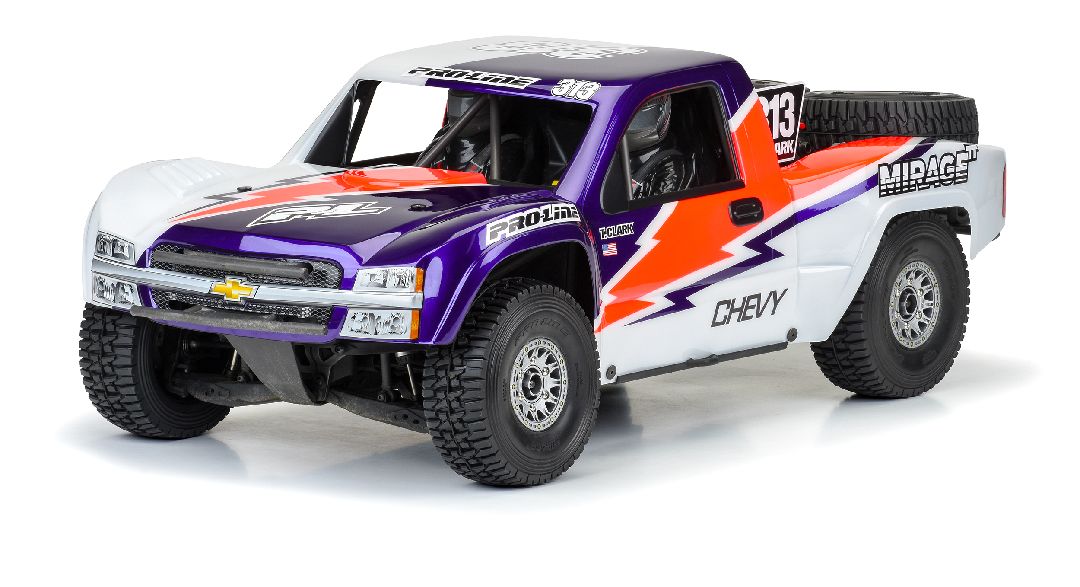 Pro-Line Pre-Cut 2007 Chevy Silverado Clear Body (for Unlimited Desert Racer)