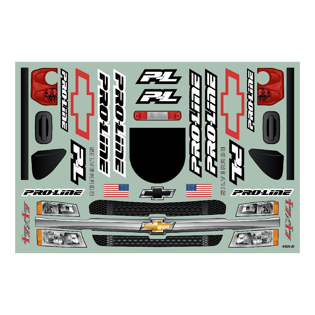 Pro-Line Pre-Cut 2007 Chevy Silverado Clear Body