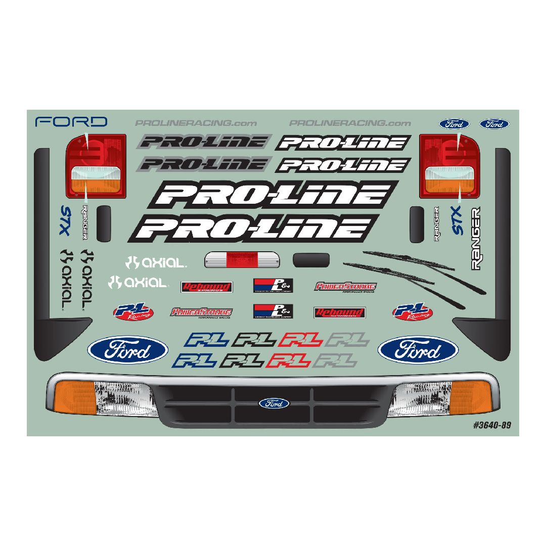Pro-Line 1993 Ford Ranger Pre-Runner Clear Body