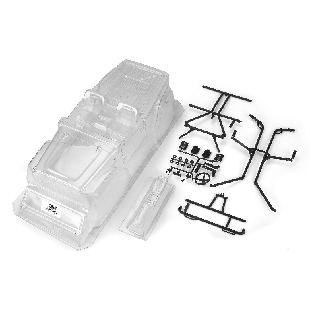 Pro-Line 2004 Jeep LJ Clear Body w Trail Cage / Scale Accy