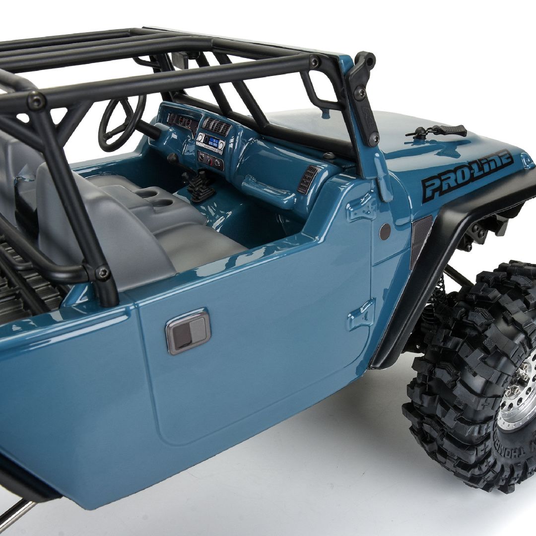 Pro-Line 2004 Jeep LJ Clear Body w Trail Cage / Scale Accy