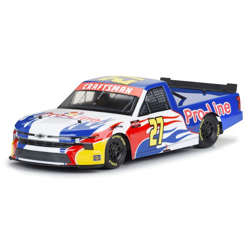 Pro-Line Pre-Cut 2024 Silverado NASCAR Clear Body