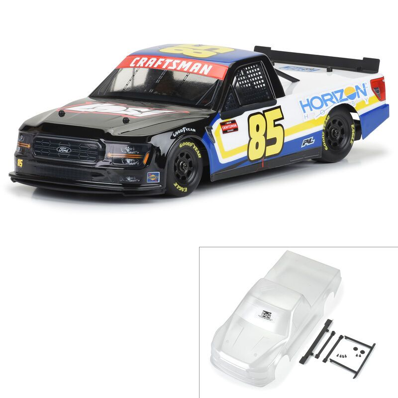 Pro-Line Pre-Cut 2024 Ford F-150 NASCAR Clear Body