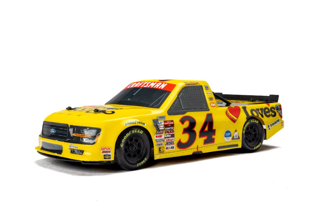 Pro-Line LE Pre-Painted/Cut Riggs #34 Body for Losi NASCAR