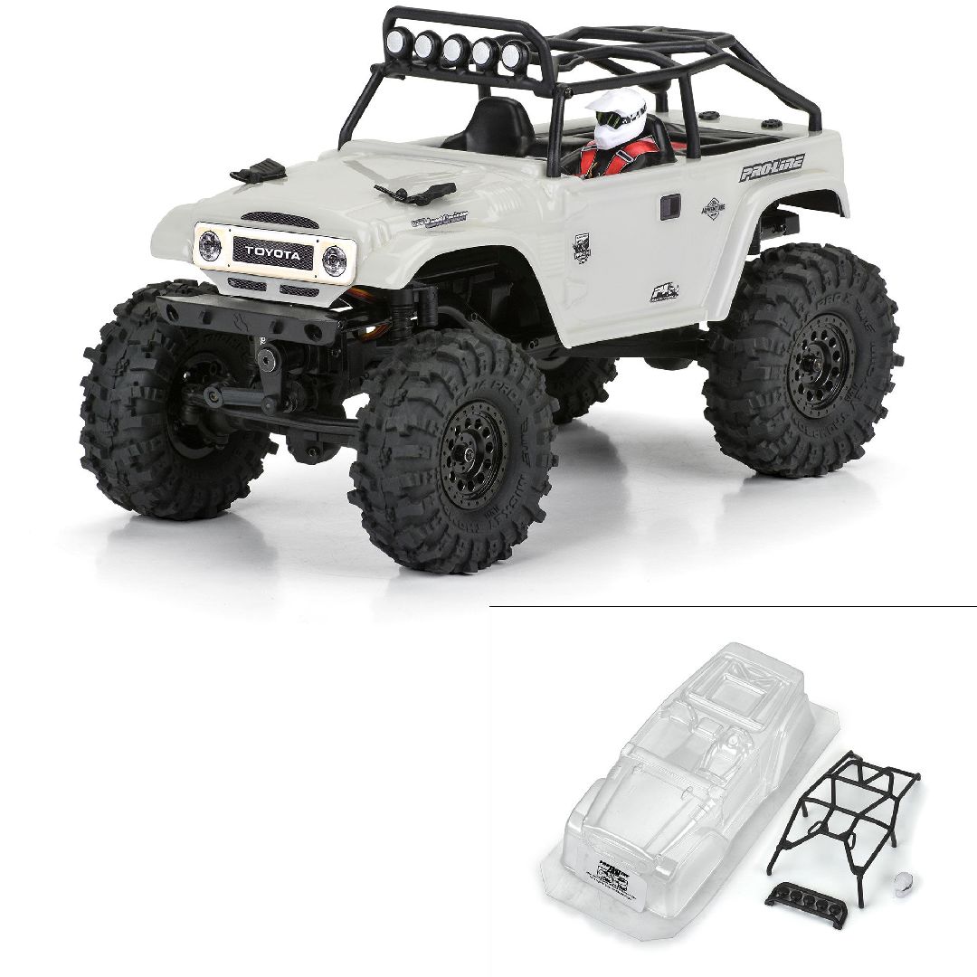 Pro-Line 1979 Toyota Land Cruiser FJ40 Clear Body w/ Trail Cage