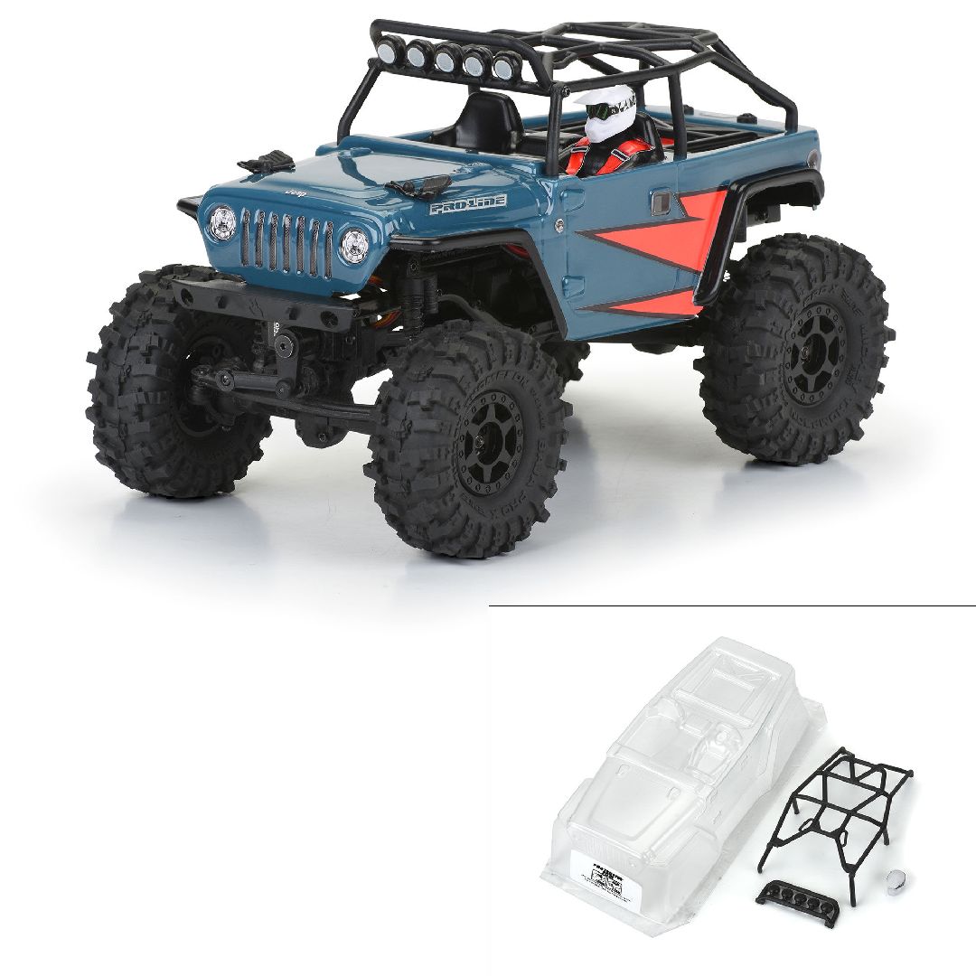 Pro-Line 2004 Jeep LJ Clear Body with Trail Cage