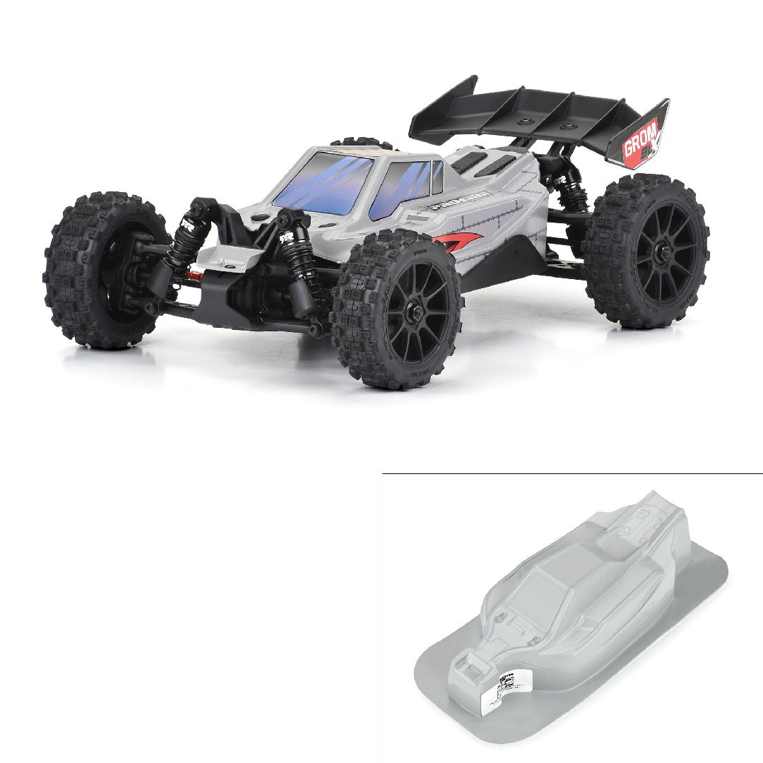 Pro-Line Axis Tough-Color Grey Body for Arrma Typhon GROM