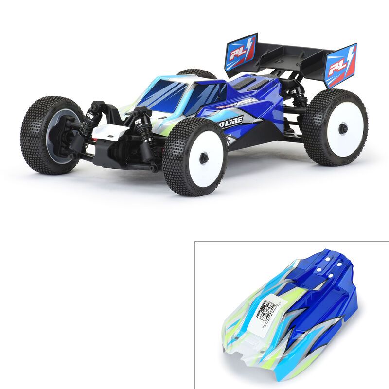 Pro-Line Axis Jagged Body for Arrma Typhon Grom (White/Blue)