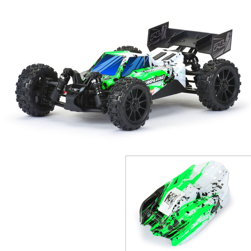 Pro-Line Axis Splat Body for Arrma Typhon Grom (Green/White)