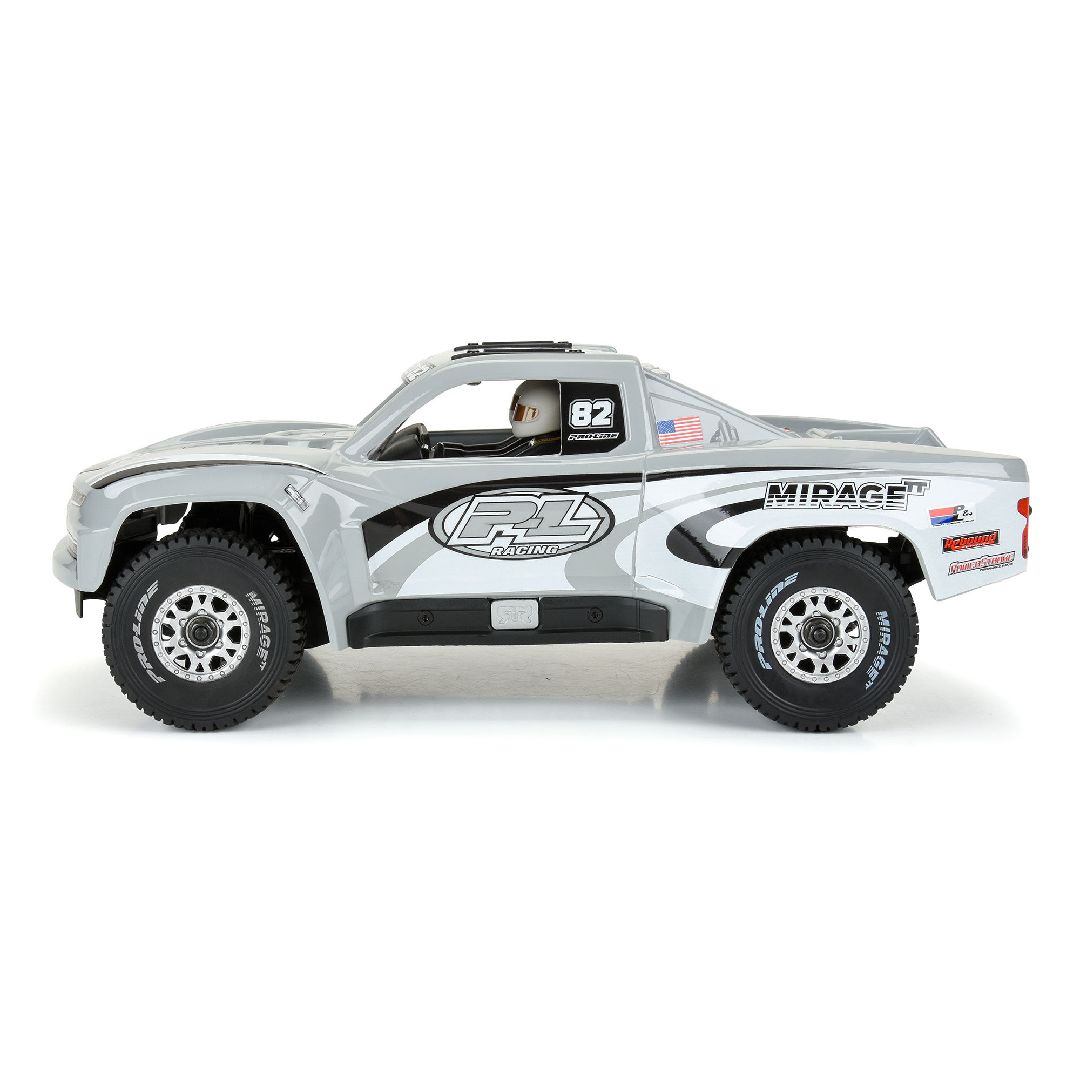 Pro-Line Pre-Cut 2019 Silverado Trophy Truck Tough Gray Body