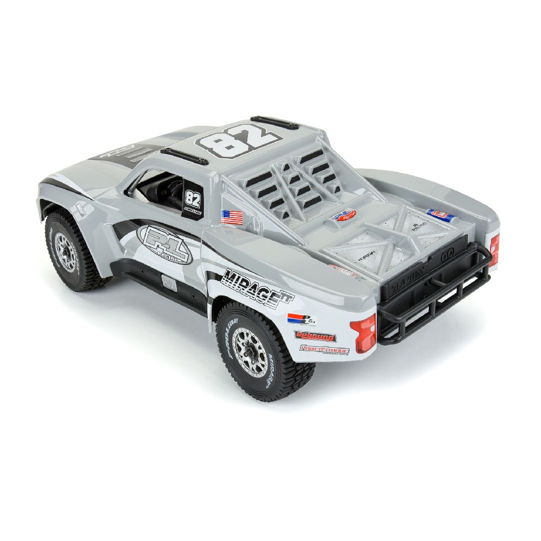 Pro-Line Pre-Cut 2019 Silverado Trophy Truck Tough Gray Body