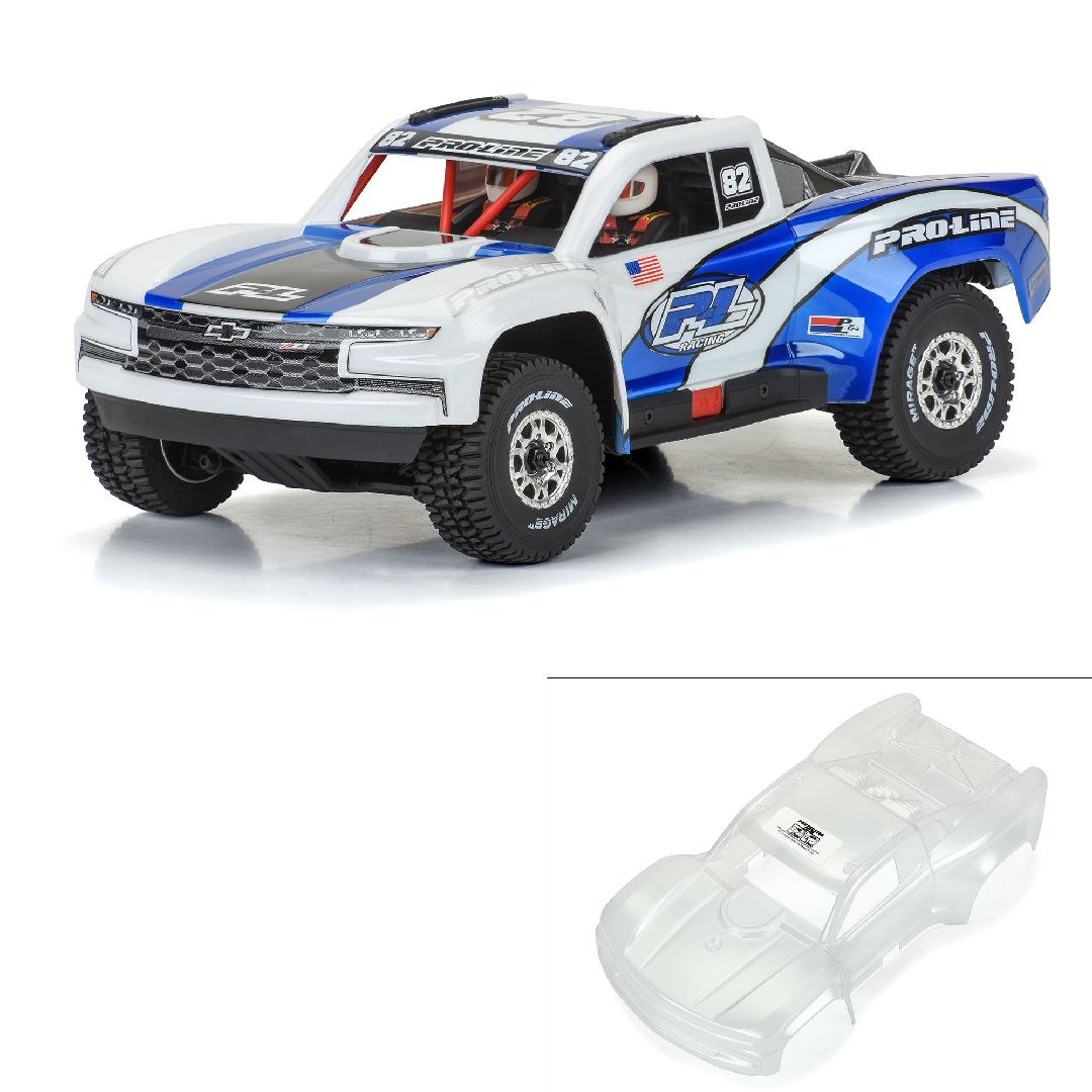 Pro-Line Pre-Cut 2019 Chevy Silverado Trophy Truck Clear Body