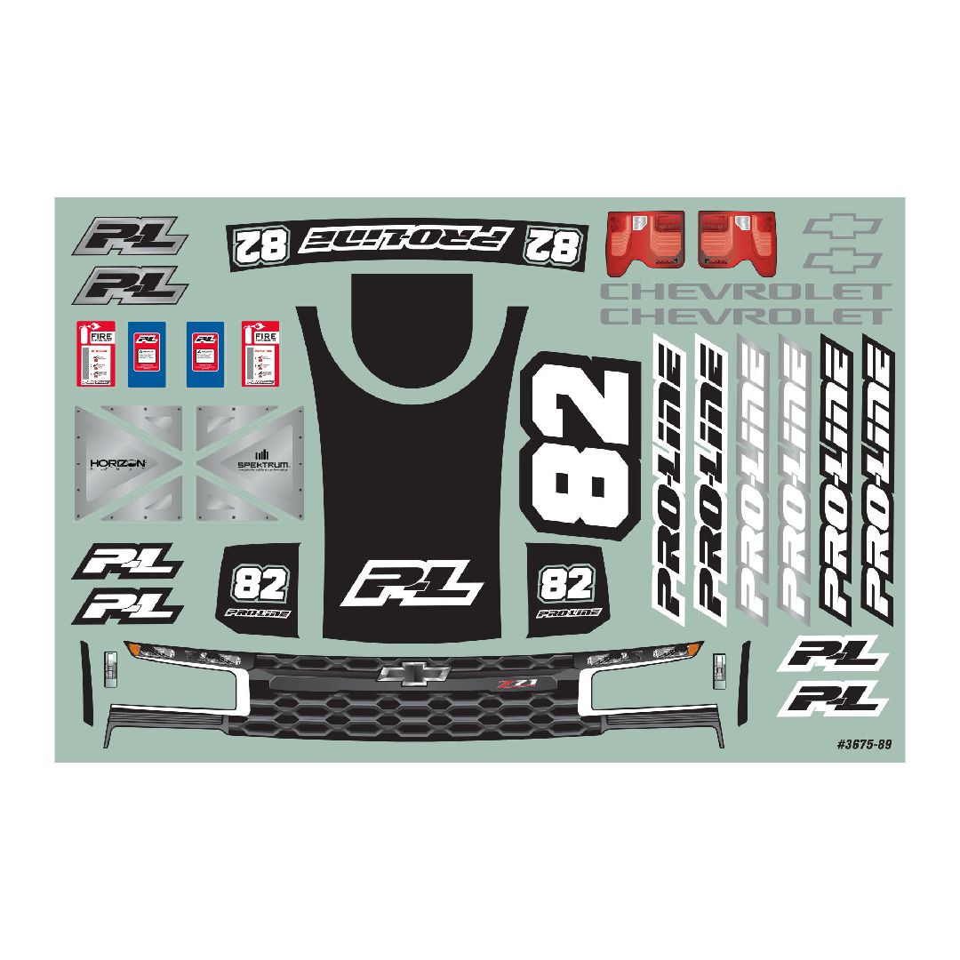 Pro-Line Pre-Cut 2019 Chevy Silverado Trophy Truck Clear Body