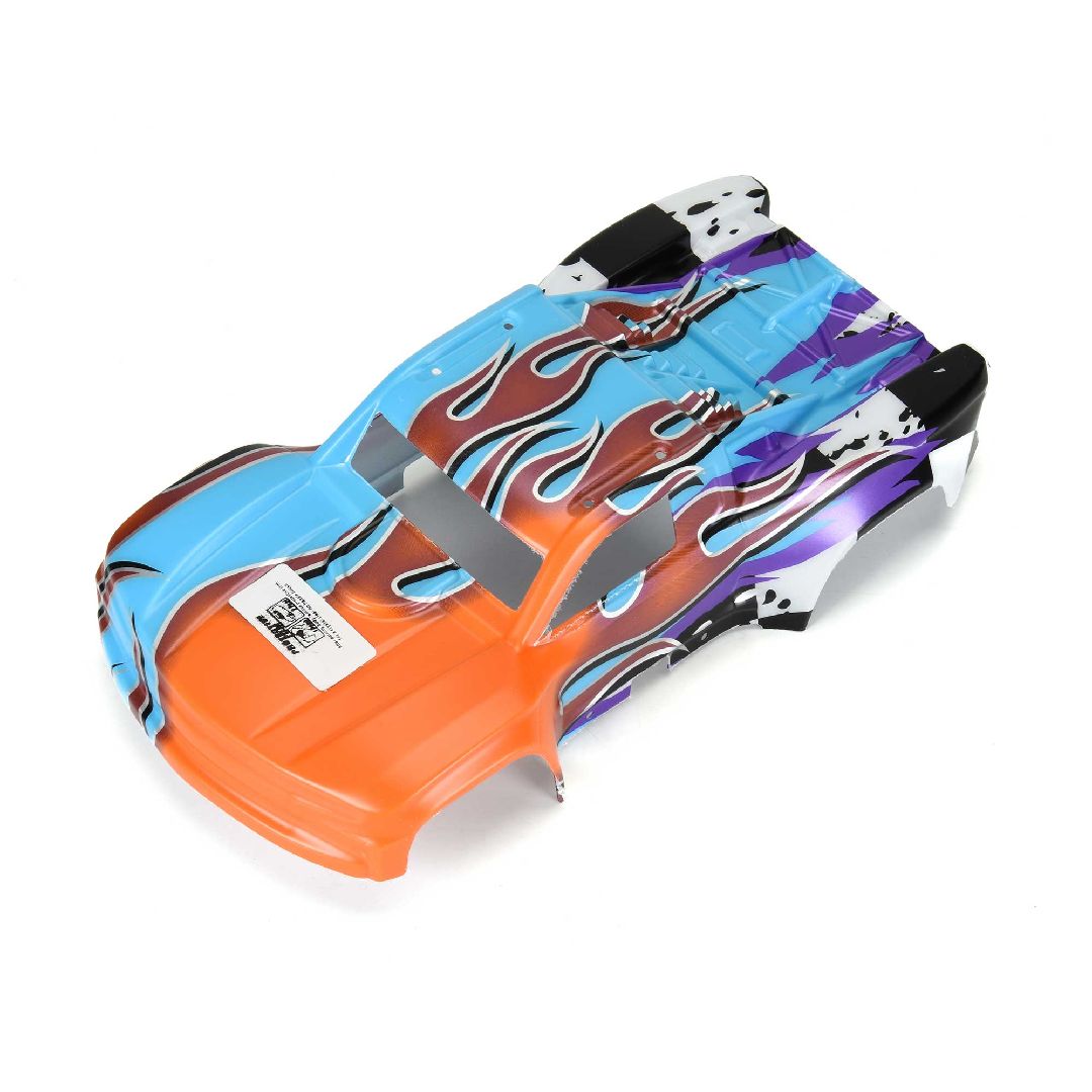 Pro-Line LE Pre-Cut/Painted Silverado Truck Fire/Ice(Pink/Aqua)