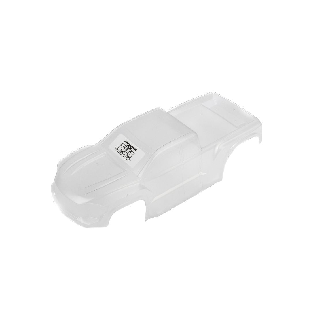 Pro-Line 1/16 Pre-Cut Truck Body: Traxxas Mini Maxx - Clear