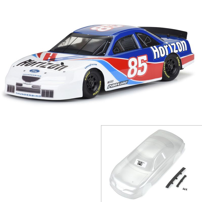 Pro-Line Pre-Cut 1996 Thunderbird Clear Body for Losi NASCAR
