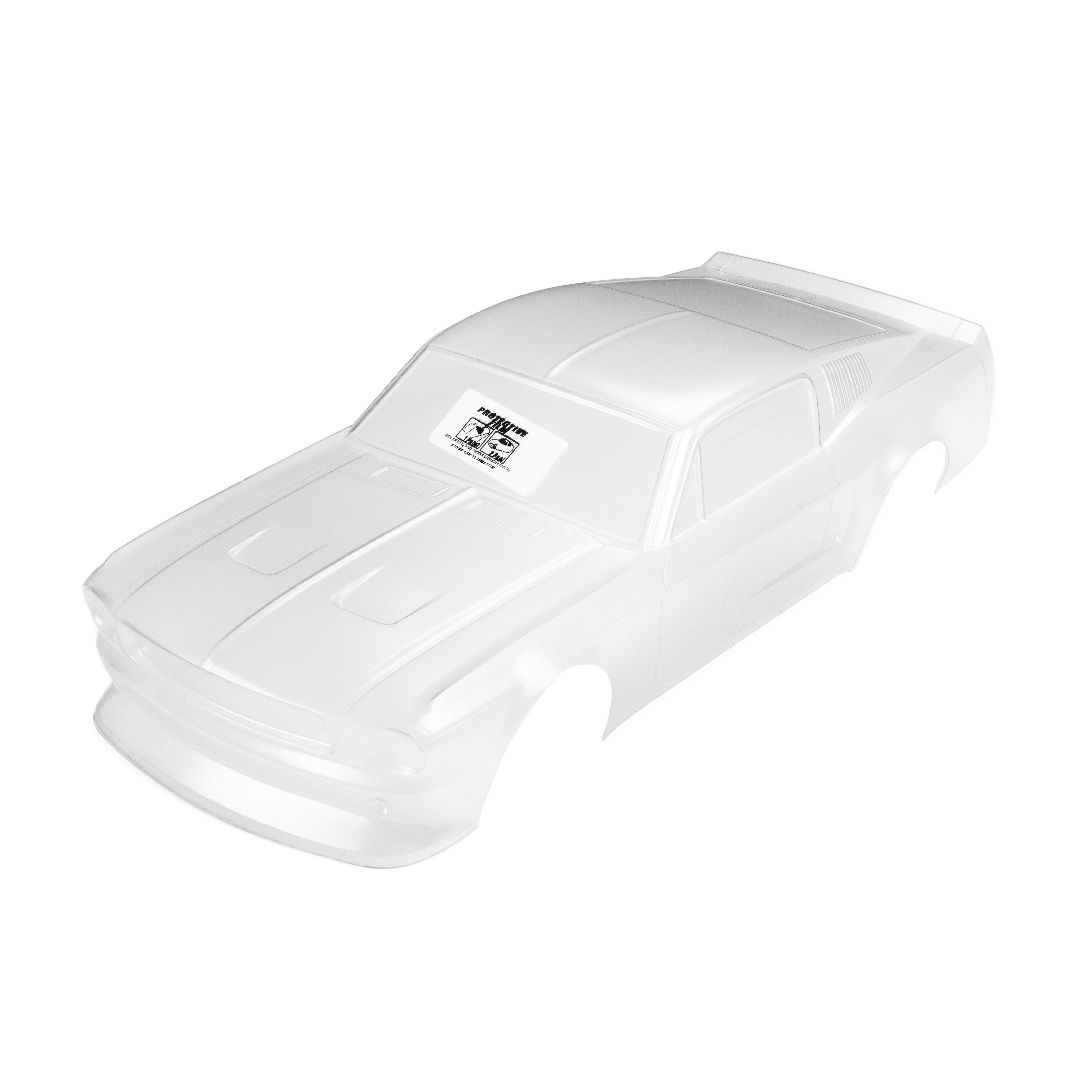 Pro-Line Pre-Cut 1968 Ford Mustang Body for Losi NASCAR - Clear